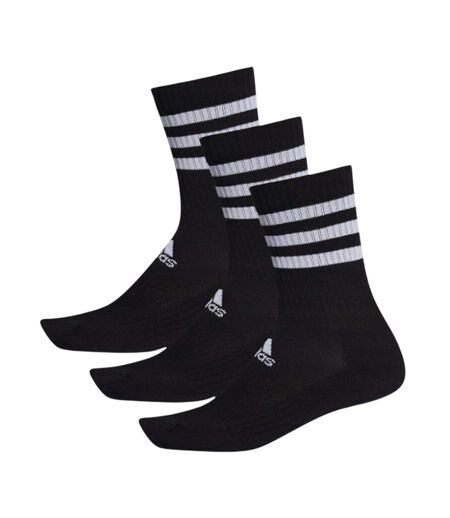 Lot De 3  Chaussettes Adulte Noir Adidas
