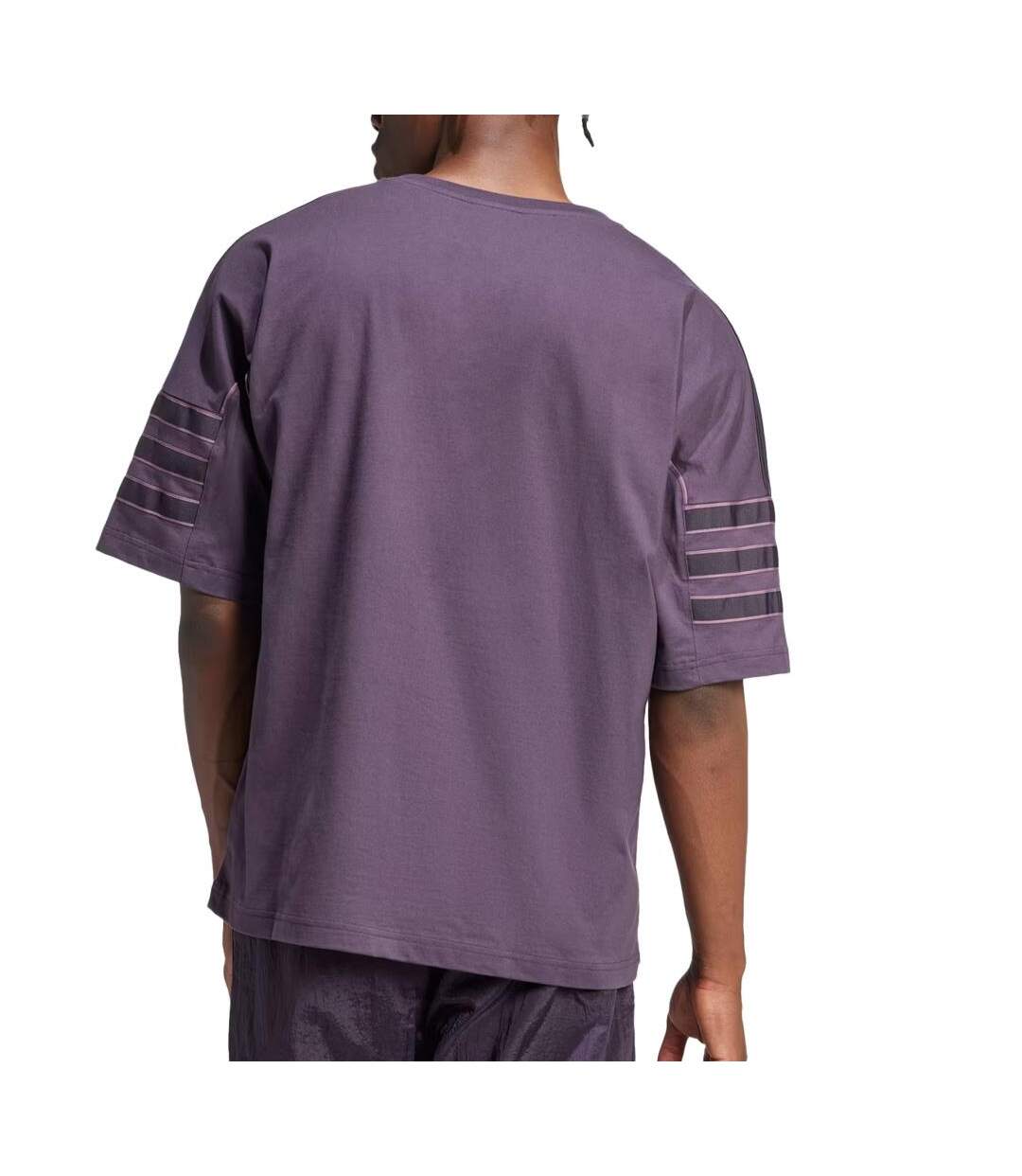 T-Shirt mauve homme adidas stone-2