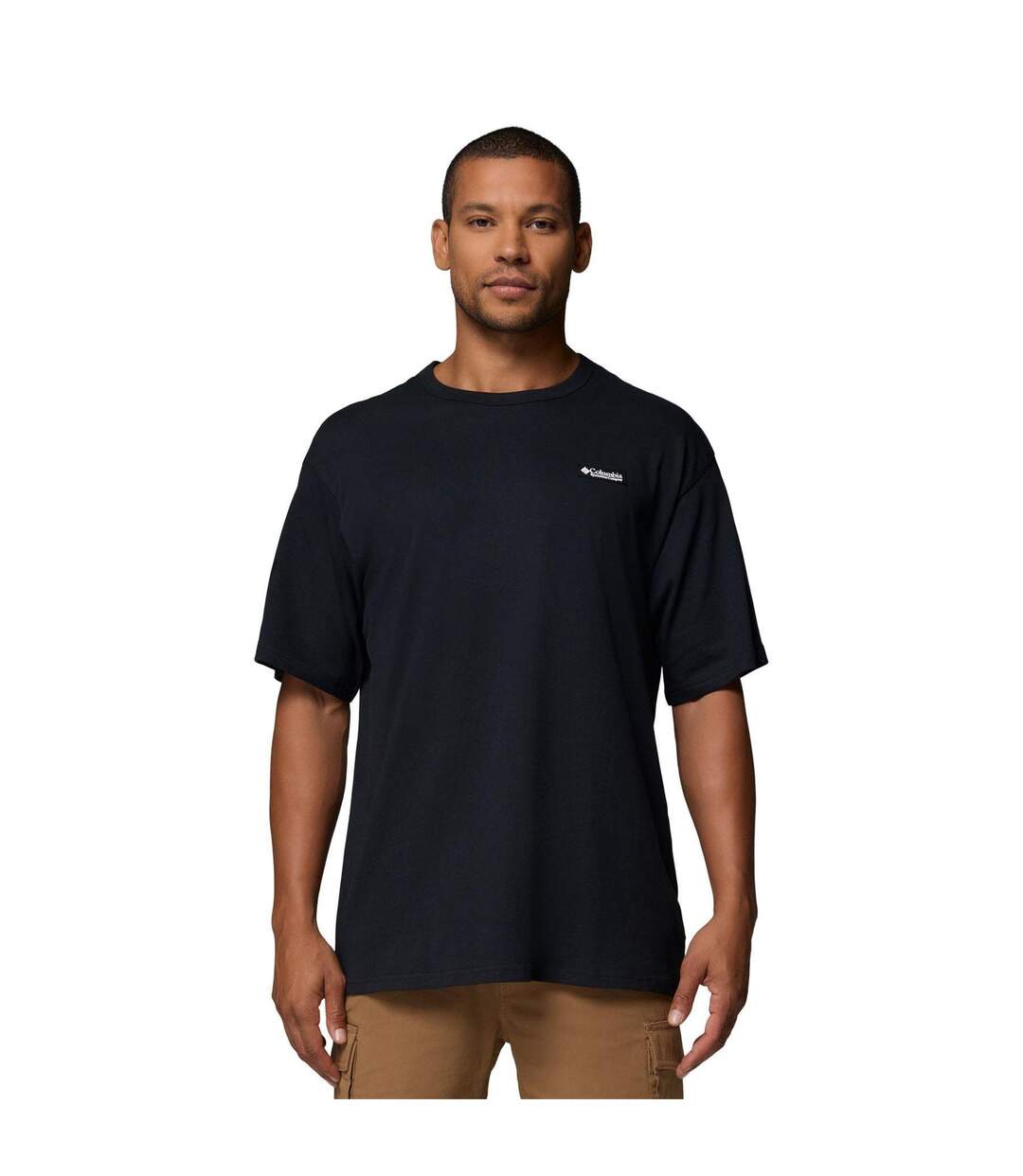 Mens Csc Mountain Heavyweight T-shirt Black Columbia-2