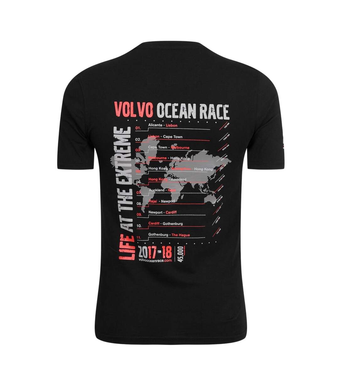 T-shirt Motif/style Logo Texte Tour Adulte Noir Musto-2