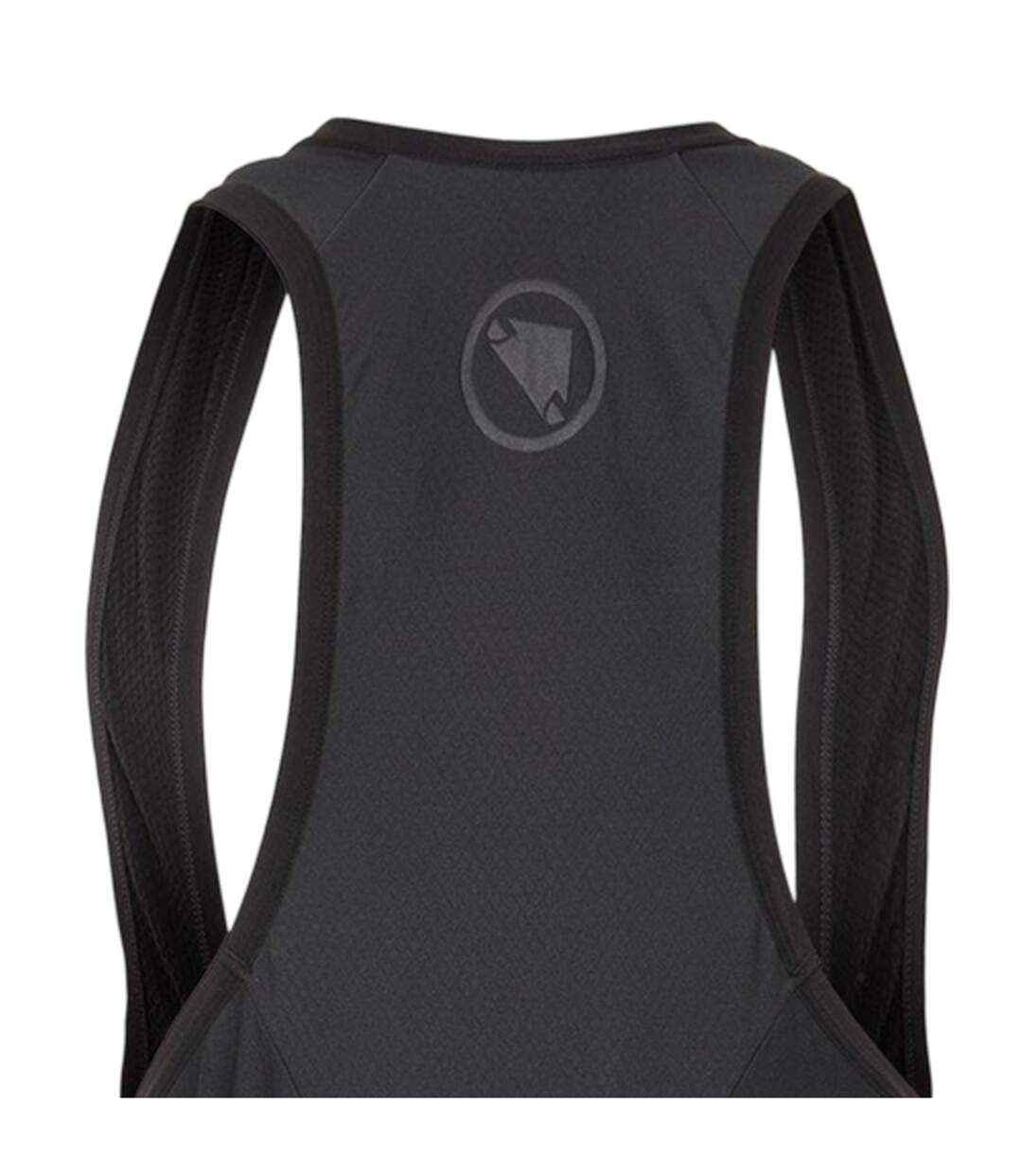 Mens Zip Front Cycling Bib Shorts Black Endura-3