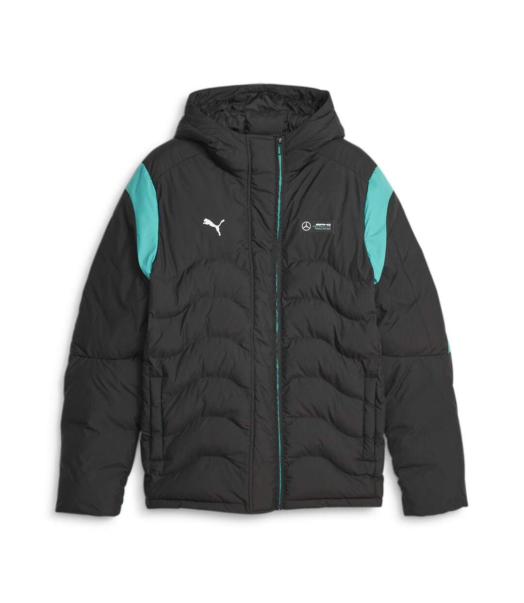 Doudoune Noire/Turquoise Homme Puma Ecolite - M