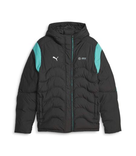 Doudoune Noire/Turquoise Homme Puma Ecolite - L