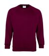 Maddins - Sweatshirt - Homme (Bordeaux) - UTRW842