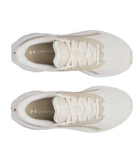 Baskets Ascend Femme Kaki Blanc Under Armour