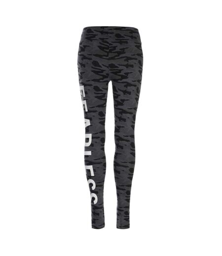 Legging Femme Noir Camouflage Golddigga