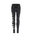 Legging Femme Noir Camouflage Golddigga-3