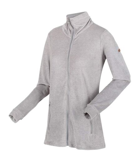 Regatta Womens/Ladies Everleigh Textured Full Zip Fleece Jacket (Mineral Grey) - UTRG6905