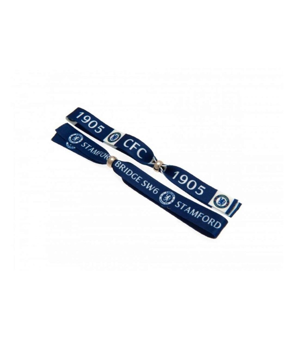 Chelsea FC Pack de 2 bracelets pour le festival (Bleu) (Taille Unique) - UTBS1237