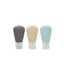 Lot de 3 Tubes Avec Trousse Voyage 17cm Multicolore-3