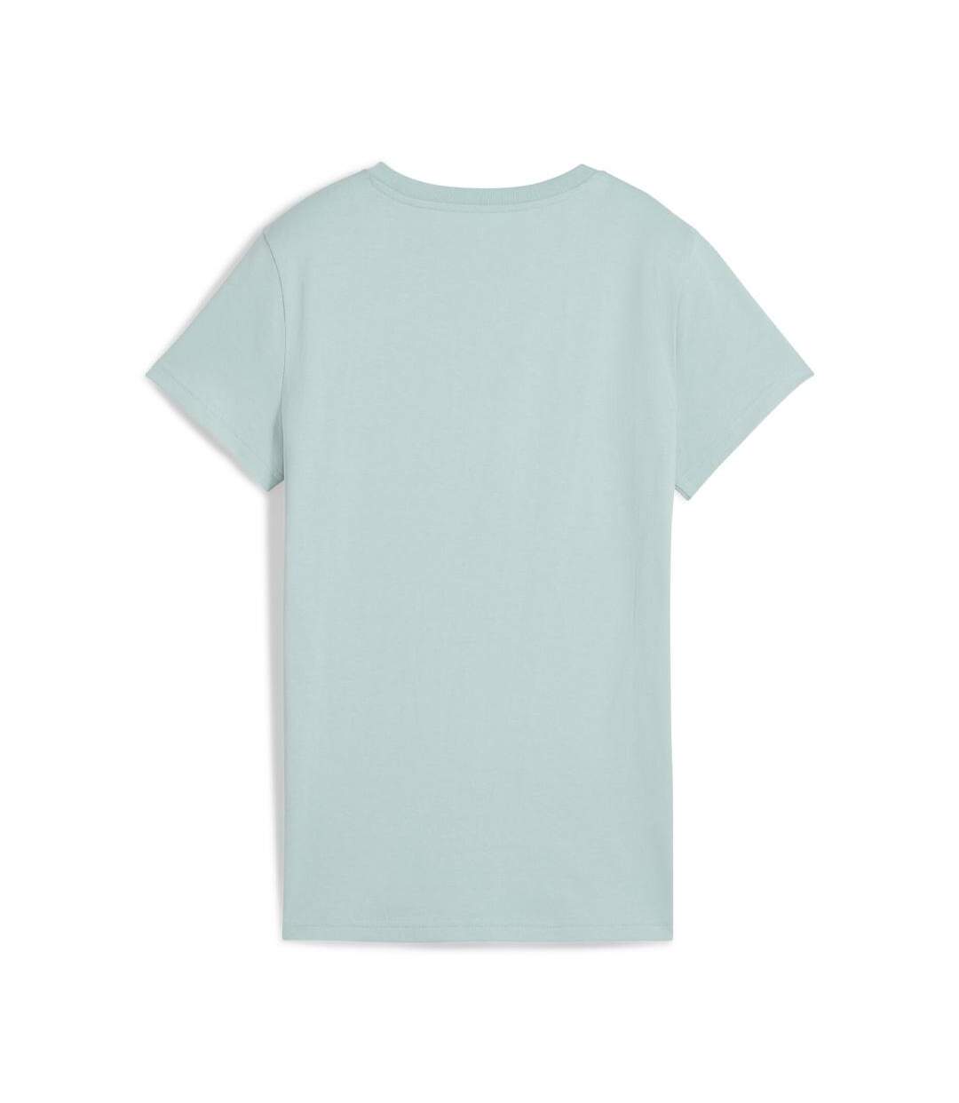 T-shirt vert d'eau femme puma elevated-2