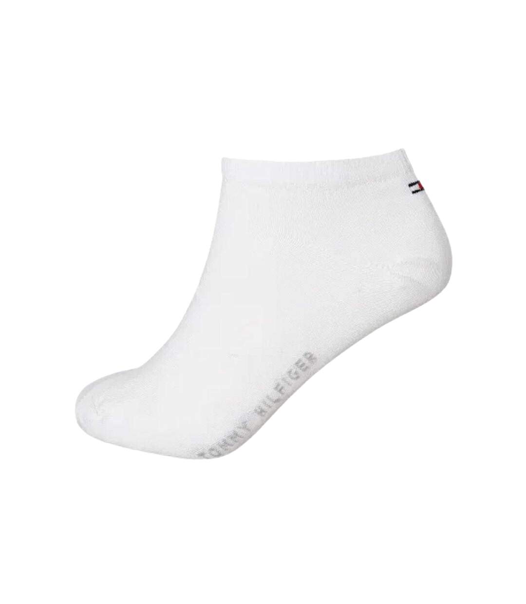 Chaussettes Motif/style Logo Texte Homme Blanc Tommy Hilfiger-2