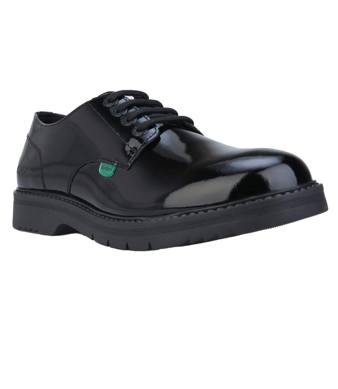 Chaussures finley patent femme noir Kickers-1