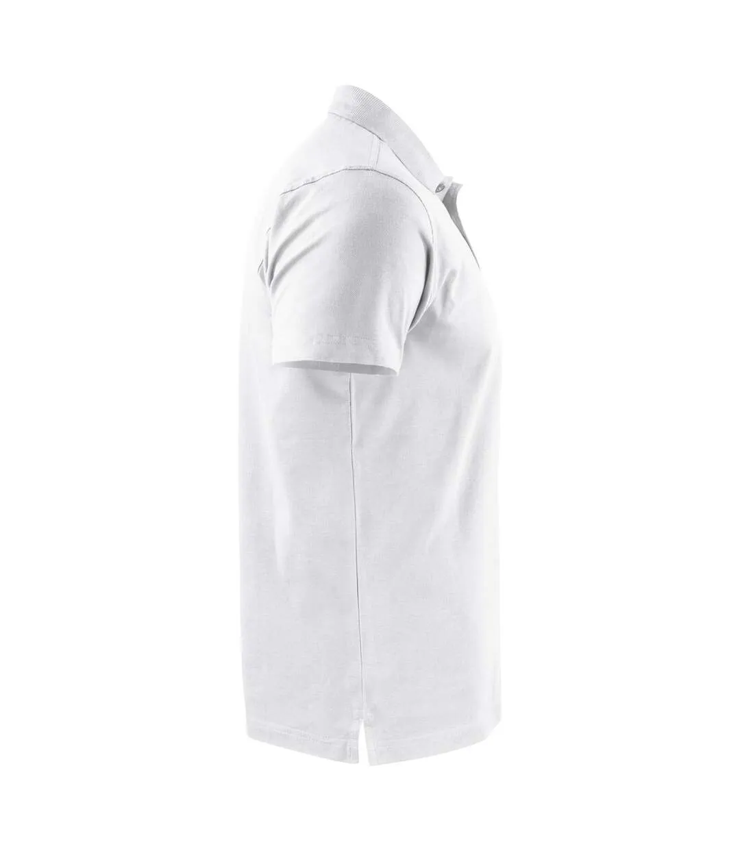 Mens Surf Light Rsx Melange Polo Shirt White Printer-4