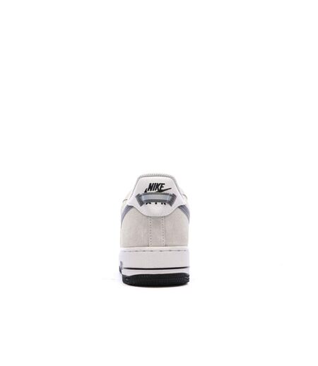 Baskets blanc/gris homme nike air force 1 '07 lv8