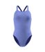 Maillot De Bain 1 Pièce Solid Powerback Femme Violet Speedo-1