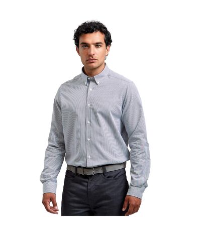 Chemise homme blanc / bleu clair Premier