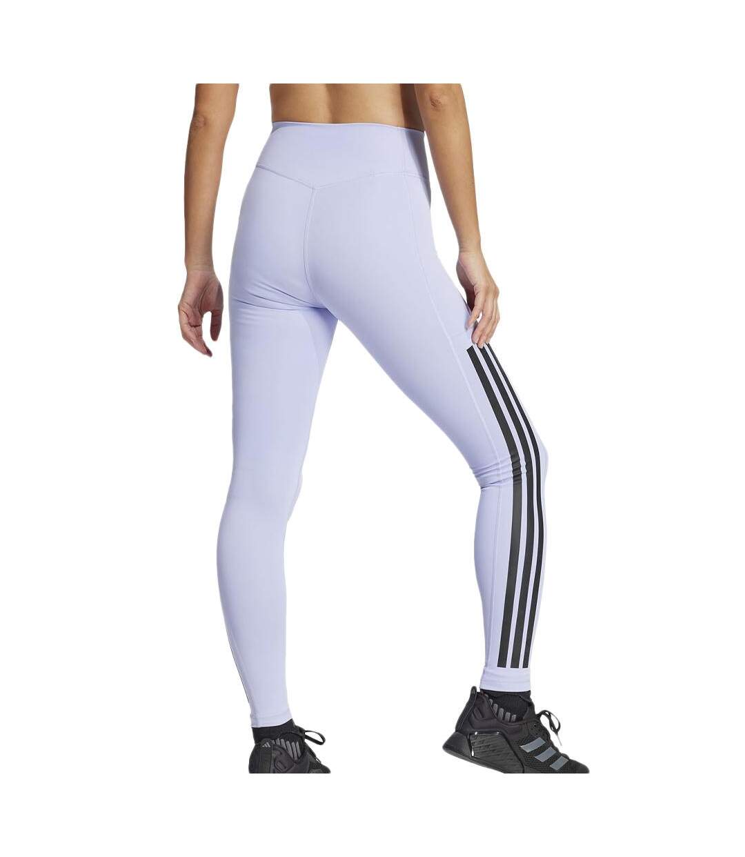 Legging mauve femme adidas ji8765-2