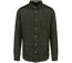 Chemise en lin - Homme - PATS504 - vert kaki-1