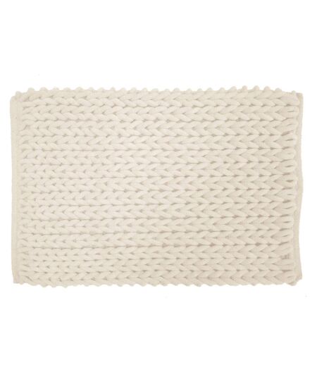 Tapis de Bain en Chenille Ariel 50x80cm Naturel