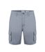 Short À Poches Motif/style Uni Homme Gris Clair SoulCal-1