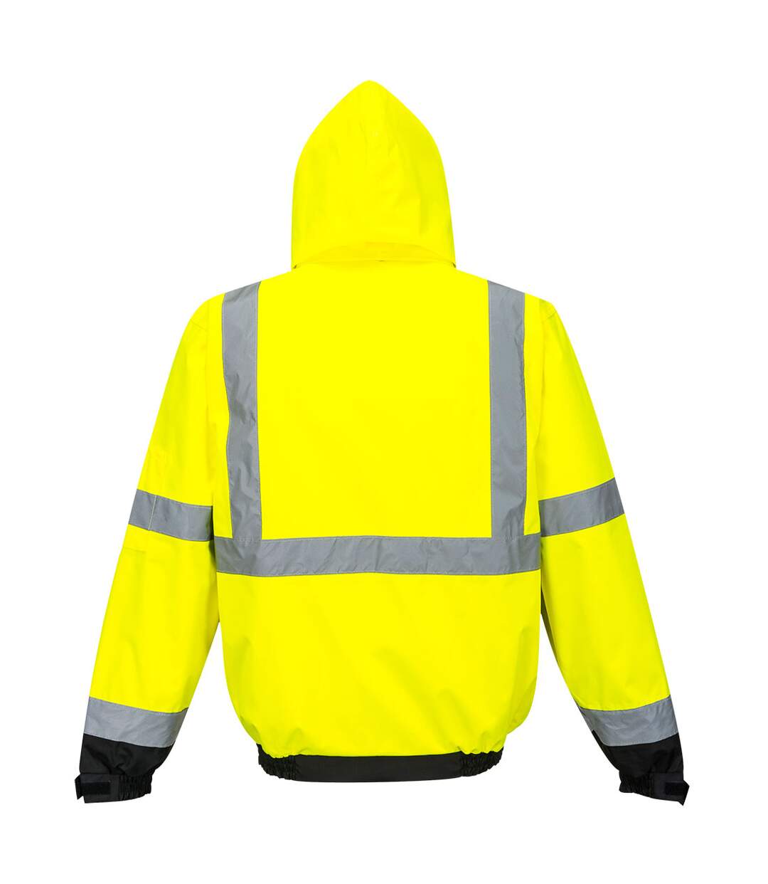 Mens premium 3 in 1 high-vis bomber jacket yellow/black Portwest-2