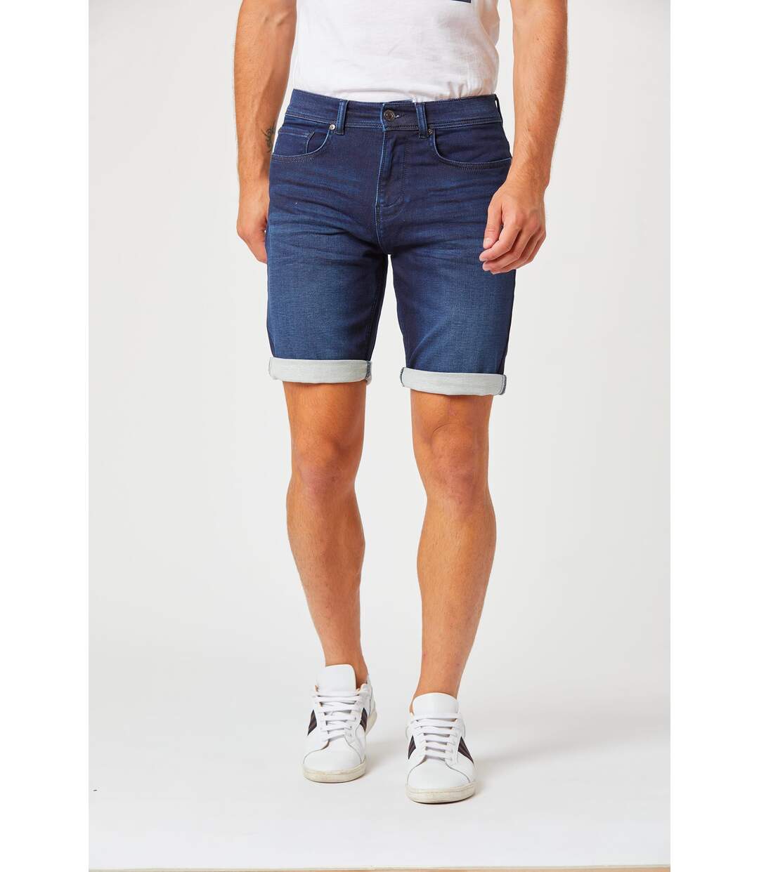 Short NANOT Tropical blue brushed-2