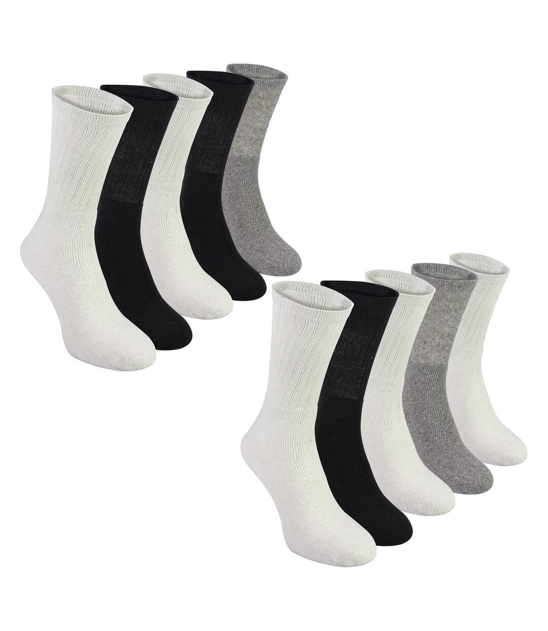 Lot de 10 paires de chaussettes de course sport pour hommes-1
