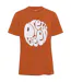 T-shirt Motif/style Grand Logo Homme Orange Pretty Green-1