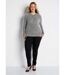 Pull maille douce effet poilu-3