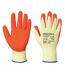 Unisex adult a109 grip gloves l orange Portwest