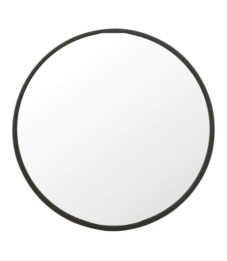 Miroir Mural Design Matazo 50cm Noir Mat