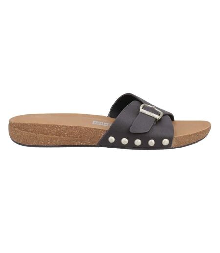 Claquettes Femme Marron Foncé Fit Flop