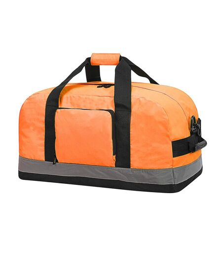 Shugon Seattle Workwear Hi-Vis Holdall / Duffel Bag - 50 Liters (Pack of 2) (Hi Vis Orange) (One Size)