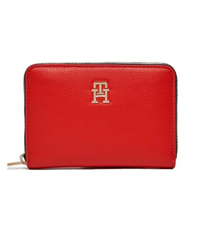 Portefeuille Rouge Femme Tommy Hilfiger Essential - Taille unique