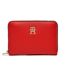 Portefeuille Rouge Femme Tommy Hilfiger Essential - Taille unique