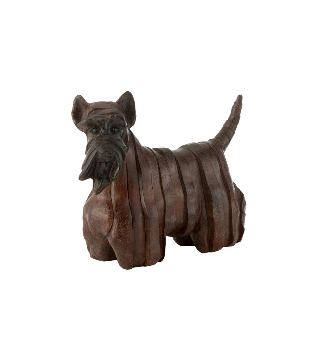 Statuette Chien Terrier Ecossais 29cm Marron-1