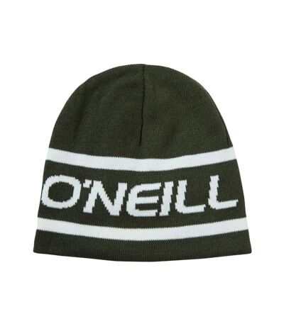 Bonnet Kaki/Blanc Homme O'Neill Réversible Logo Beanie - Taille unique