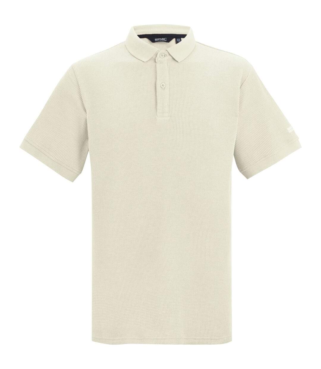 Mens Adino Polo Shirt White Stone Regatta-1