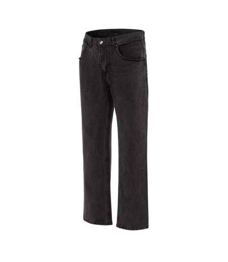 Mens Denim Jeans Charcoal Firetrap