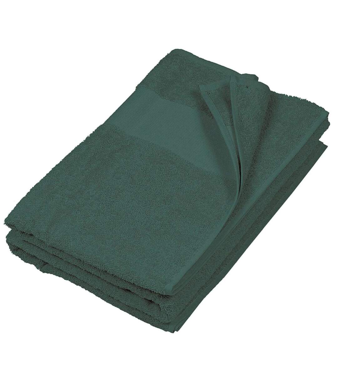 Drap de bain 100 x 150 cm - K111 - vert forêt-1