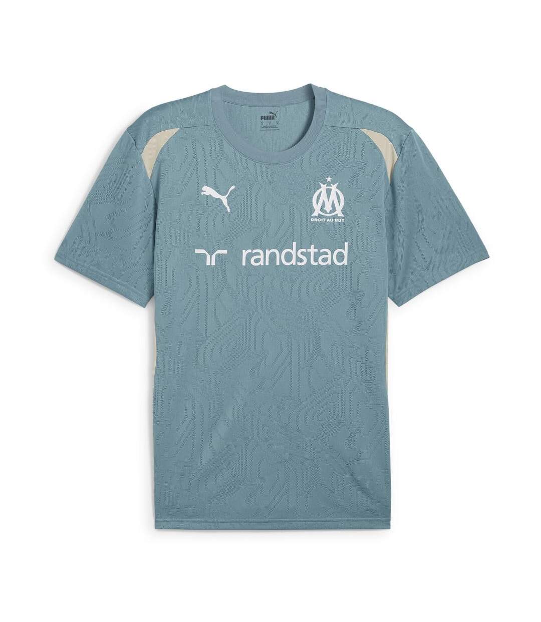 OM maillot training bleu/beige homme puma 24/25-1