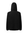 TriDri Womens/Ladies Sherpa Fleece Quarter Zip Hoodie (Black)