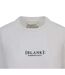 Womens/ladies Essentials Logo Boyfriend T-shirt Off White Blank Essentials-4