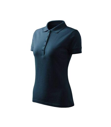 Polo Femme Bleu Marine Malfini