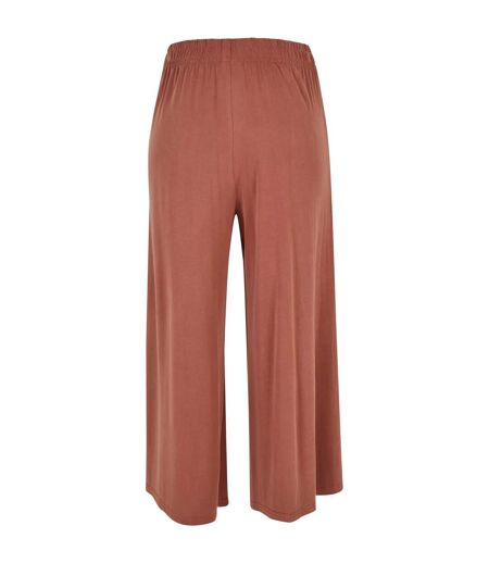 Womens/ladies modal culottes terracotta Urban Classics