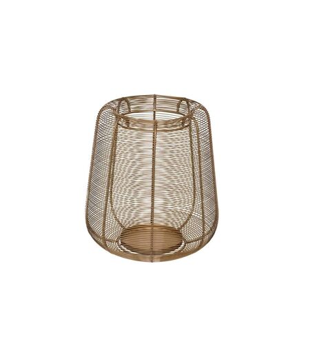 Lanterne Design en Métal Soli 24cm Doré