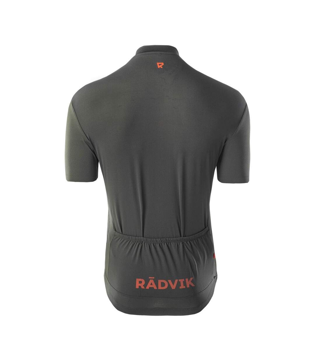 Maillot De Cyclisme Charlie Homme Vert Kaki Foncé Orange Sanguine Radvik-2
