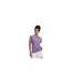 Womens/ladies Twist Short-sleeved T-shirt Purple Under Armour-1