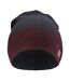 Bonnet Rolo Adulte Noir Rouge Hi-Tec-1